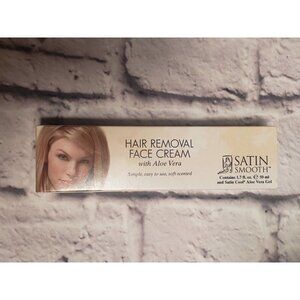 Satin Smooth Hair Removal Face Cream With Aloe Vera 1.7fl oz